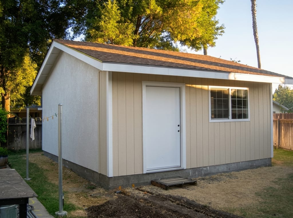Benwell detached art studio: completed work by Wake Construction in Carson Valley, NV