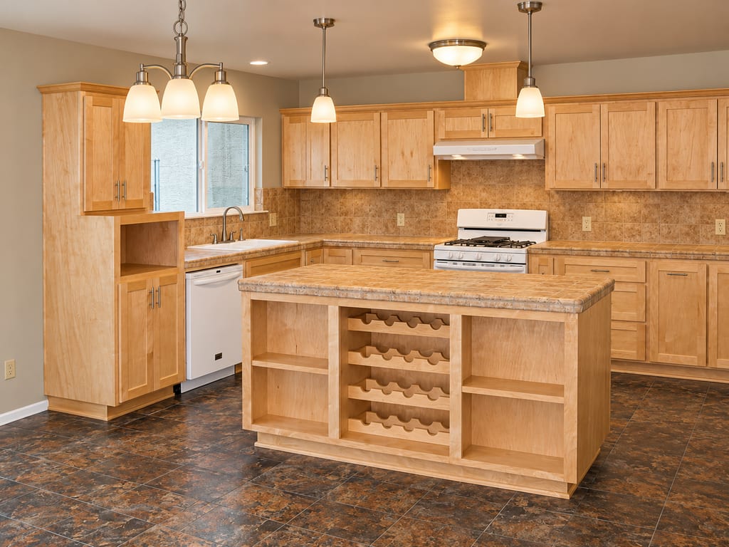 Benwell 1978 kitchen and foundation rebuild: completed work by Wake Construction in Minden, NV