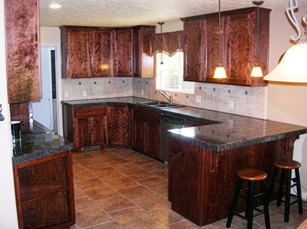 After: 1960s kitchen remodel, completed by Wake Construction