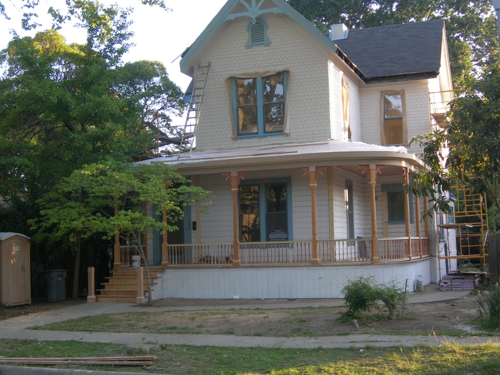 1889 Victorian home restoration: 1889 Victorian home restoration: construction progress and structural craftsmanship