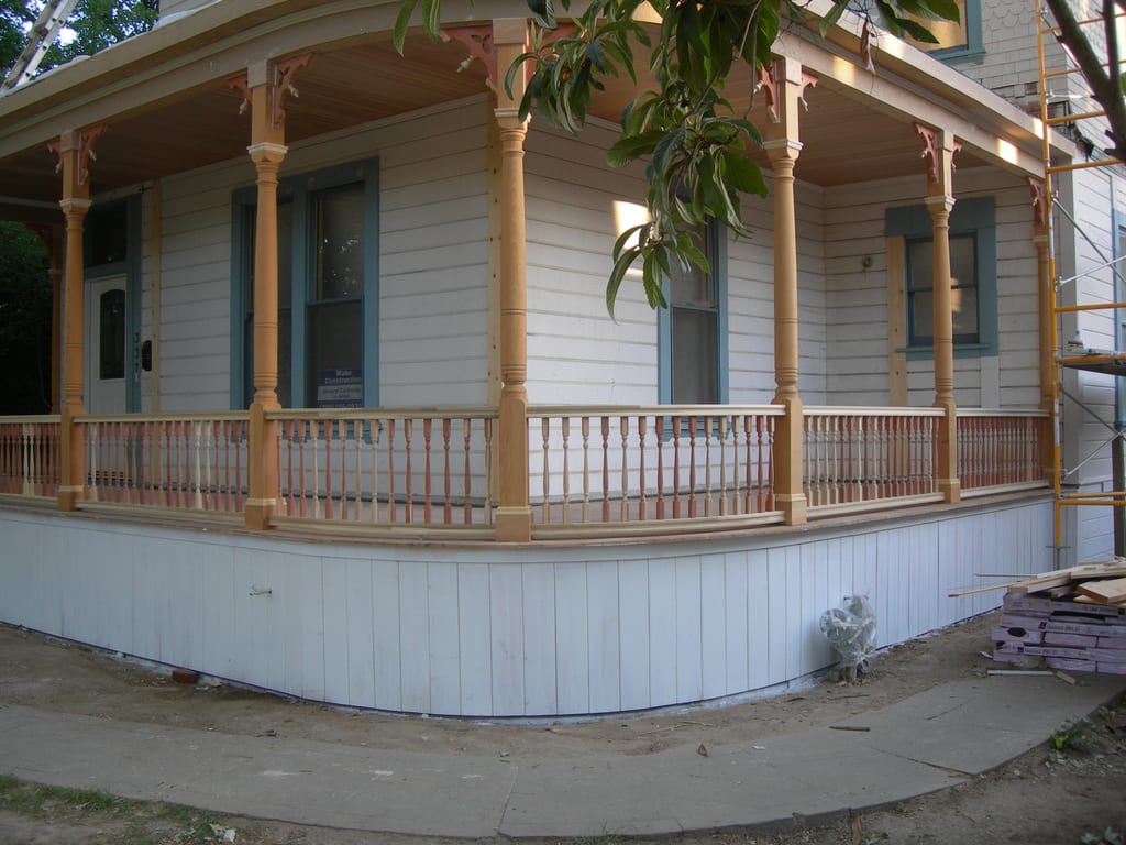 1889 Victorian home restoration: 1889 Victorian home restoration: construction progress and structural craftsmanship