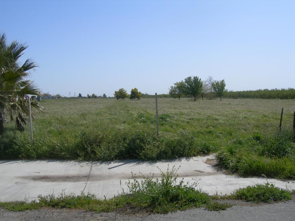 Before: Chowchilla custom home foundation and groundwork: before and after, before work began