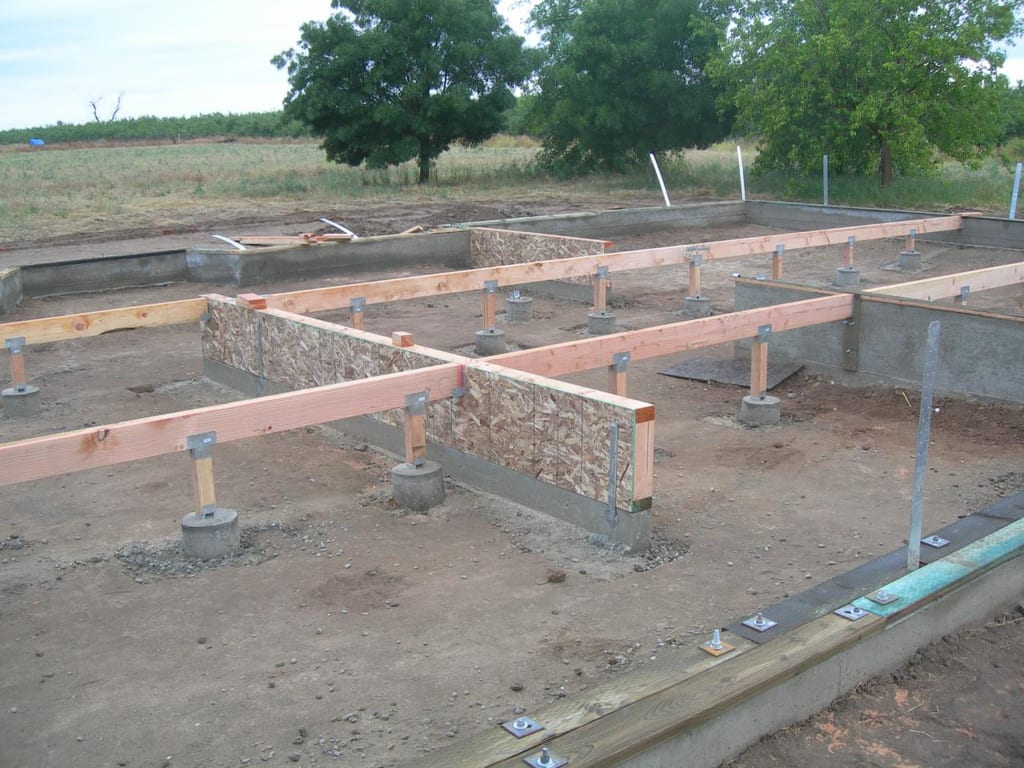Chowchilla custom home foundation and groundwork: Chowchilla custom home foundation and groundwork: construction progress and structural craftsmanship