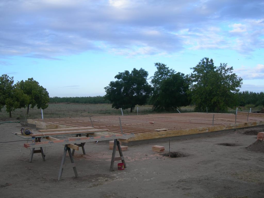Chowchilla custom home foundation and groundwork: Chowchilla custom home foundation and groundwork: construction progress and structural craftsmanship