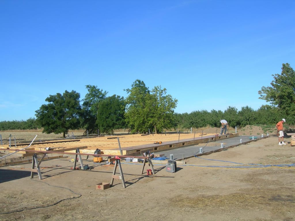 Chowchilla custom home foundation and groundwork: Chowchilla custom home foundation and groundwork: construction progress and structural craftsmanship