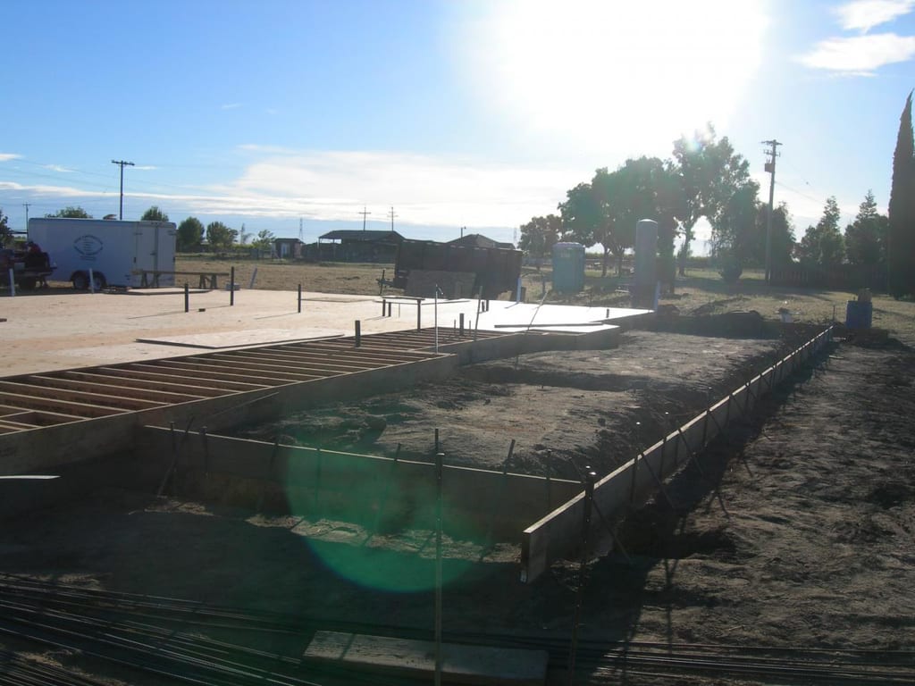 Chowchilla custom home foundation and groundwork: Chowchilla custom home foundation and groundwork: construction progress and structural craftsmanship