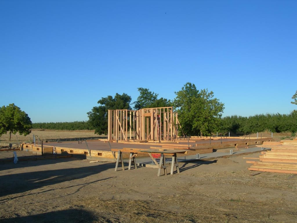 Chowchilla custom home foundation and groundwork: Chowchilla custom home foundation and groundwork: construction progress and structural craftsmanship