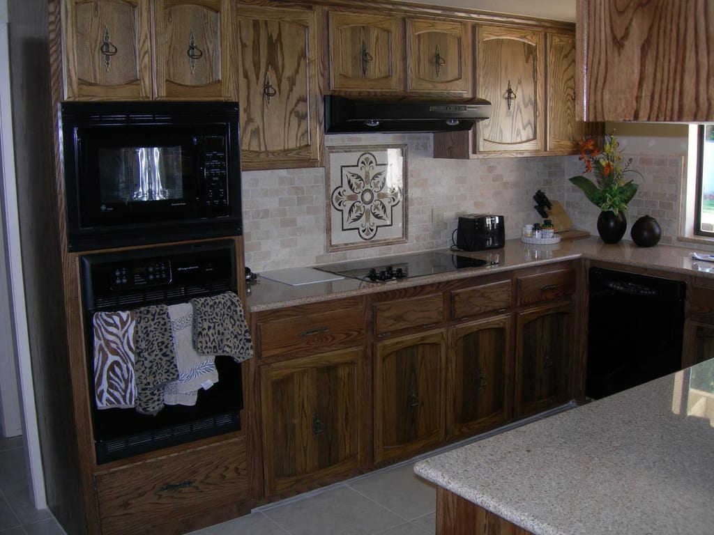 Before: Goddard solid-wood and granite kitchen: before and after, before work began