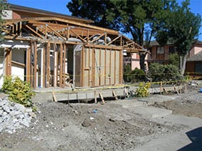 Before: Apartment foundation replacement, before work began